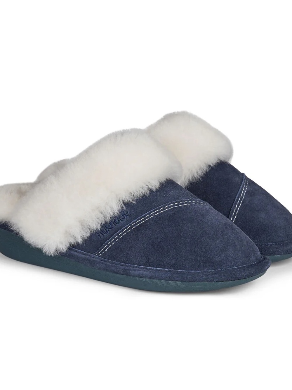 NWOT Women’s Nuknuuk Lined Slippers - Navy Blue Size 7